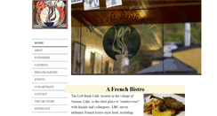 Desktop Screenshot of leftbankcafe36.com